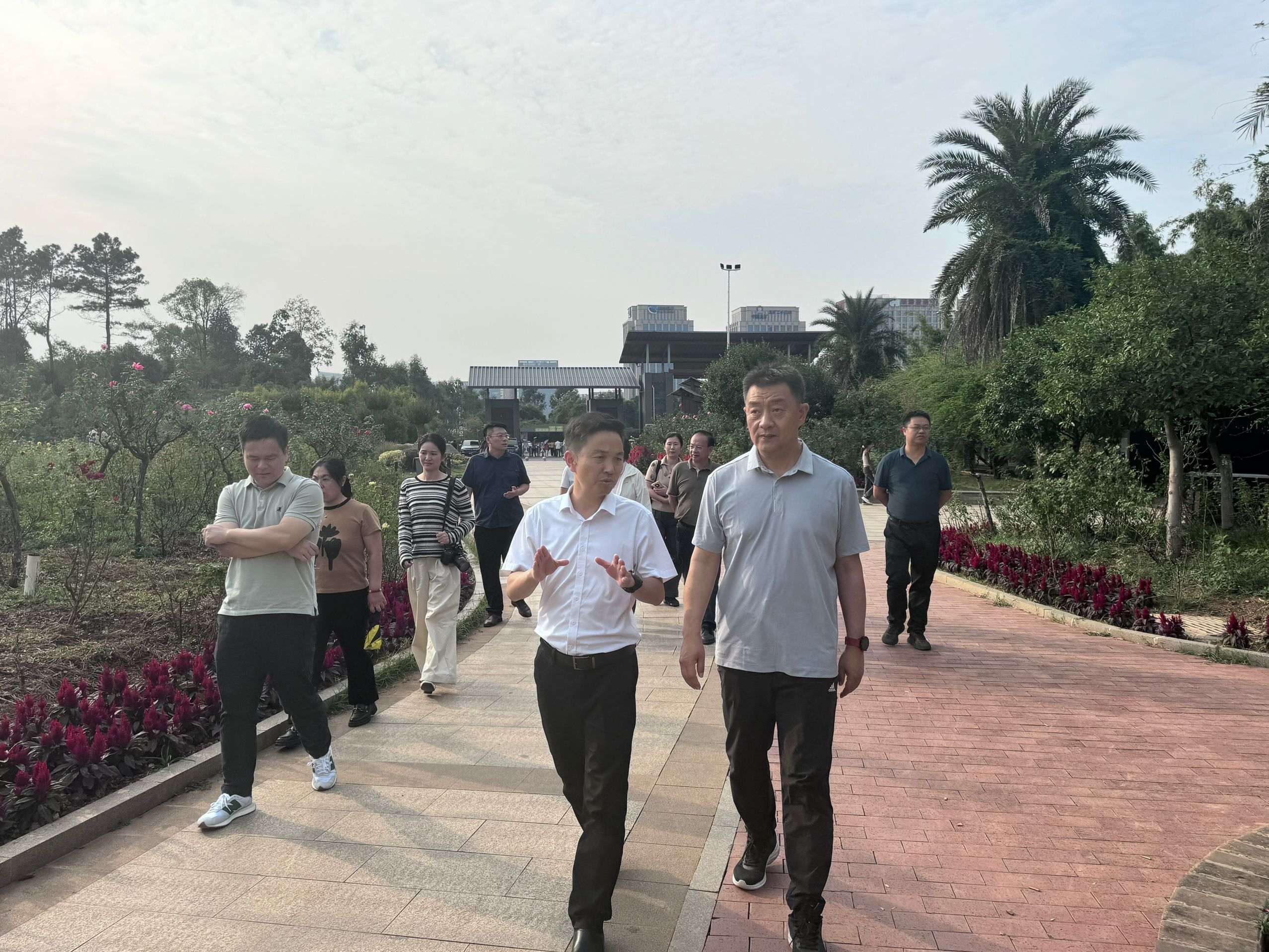 国家林草局种苗司调研组来园考察